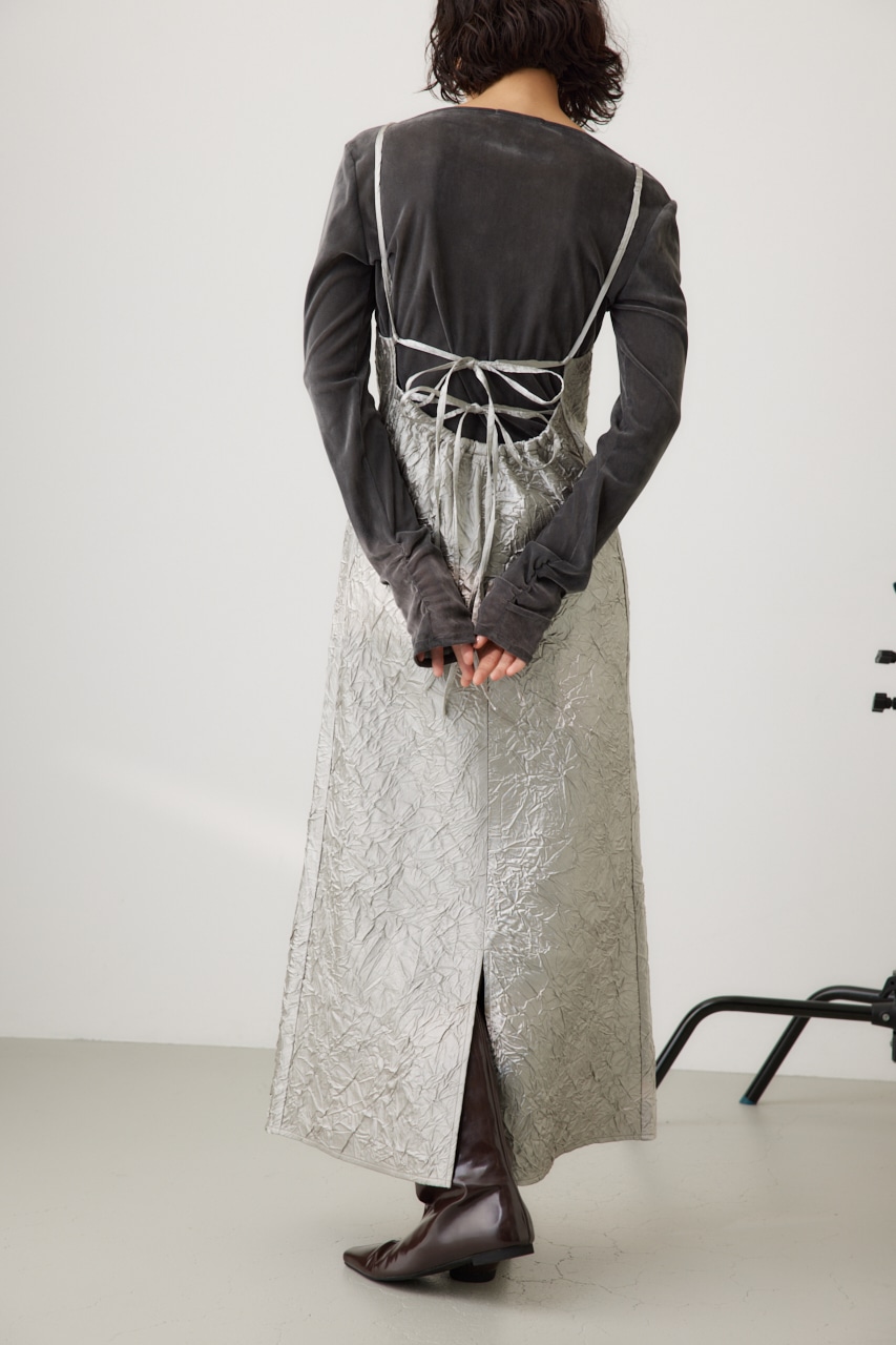 AZUL BY MOUSSY | ワッシャーサテンキャミワンピース (ワンピース