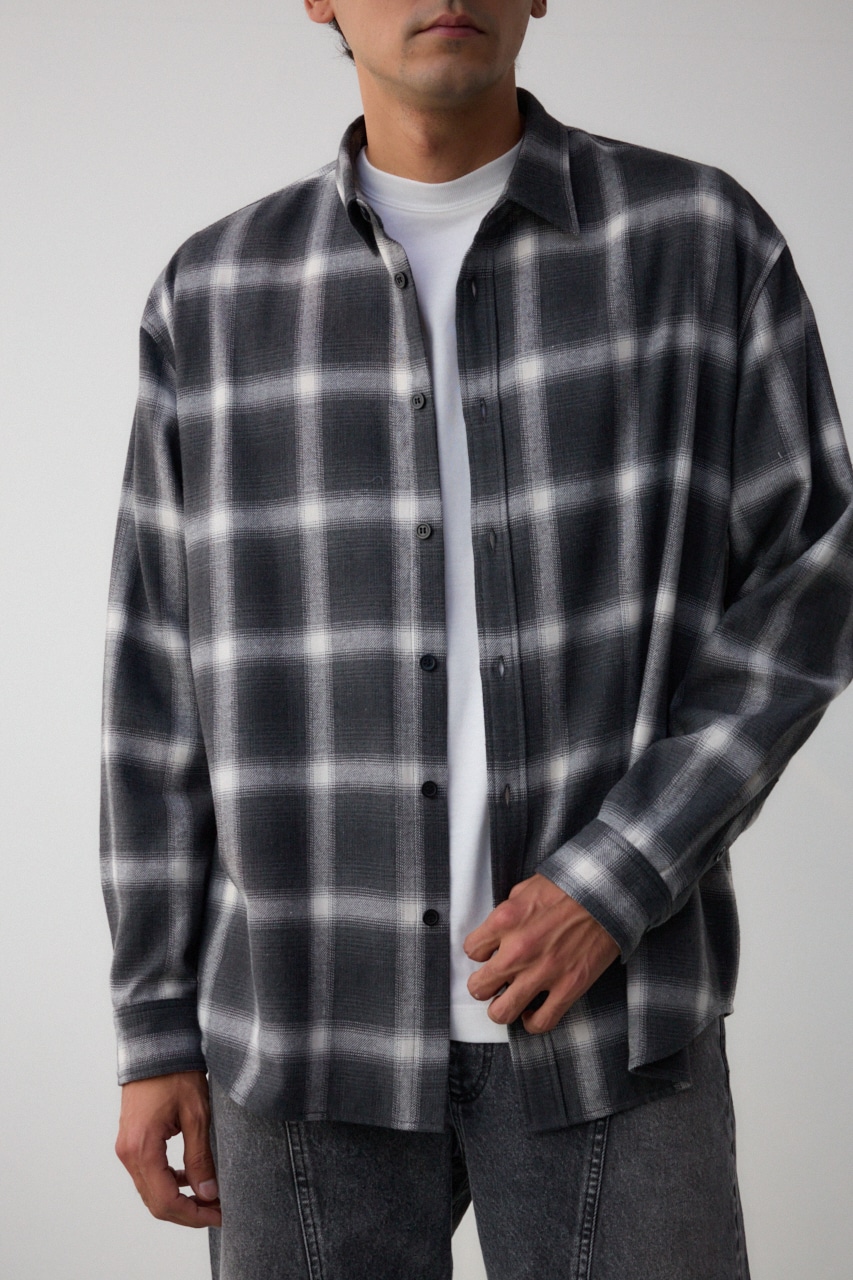 AZUL BY MOUSSY | ネルチェックシャツ (シャツ・ブラウス ) |SHEL'TTER