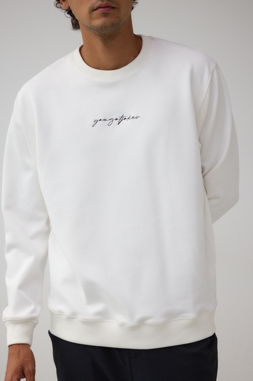 AZUL BY MOUSSY | フェイクスウェード刺繍ロゴトップス (その他