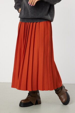 RODEO CROWNS WIDE BOWL | ニットプリーツスカート (スカート(ロング