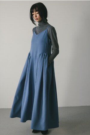 STYLEMIXER | サイドギャザーキャミワンピース (ワンピース(ロング