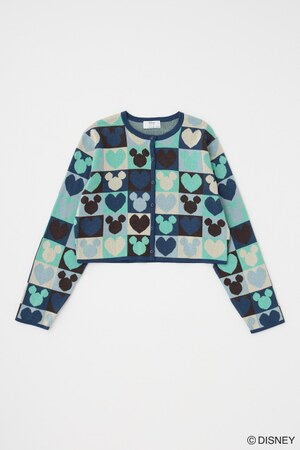 Disney SERIES CREATED by MUS | MD HEART ニットカーディガン