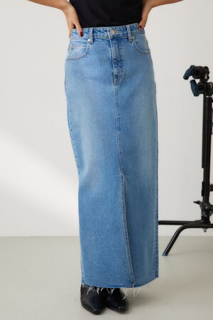 AZUL BY MOUSSY | デニムタイトロングスカート (スカート ) |SHEL'TTER
