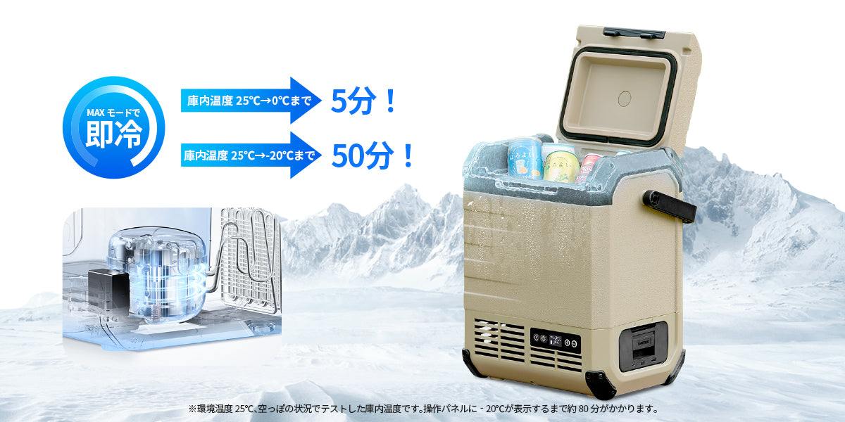 EENOURポータブル冷蔵庫D10 10L