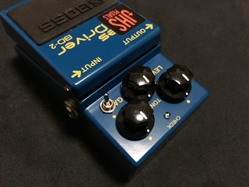 JHS Pedals BOSS BD-2 Blu Drive」レビュー！徹底した音質改善された