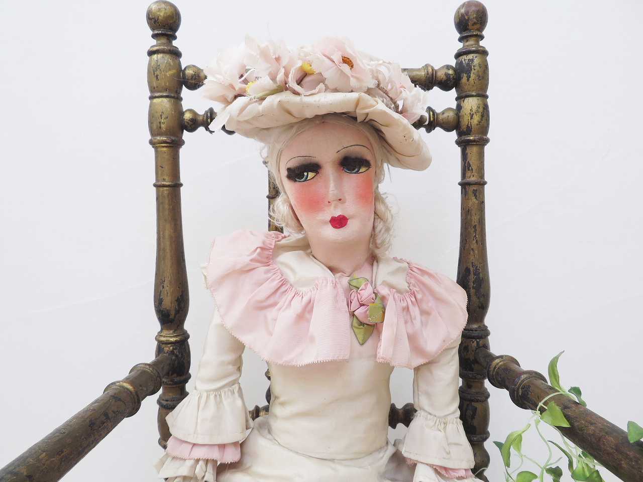 超絶美人のブドワールドール（B） - 薔薇と天使のアンティーク