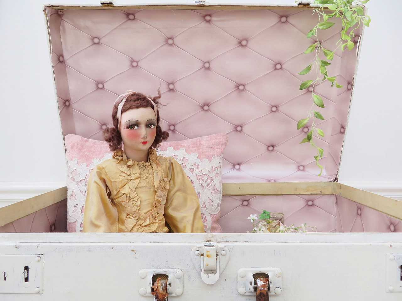 超絶美人のブドワールドール（A） - 薔薇と天使のアンティーク