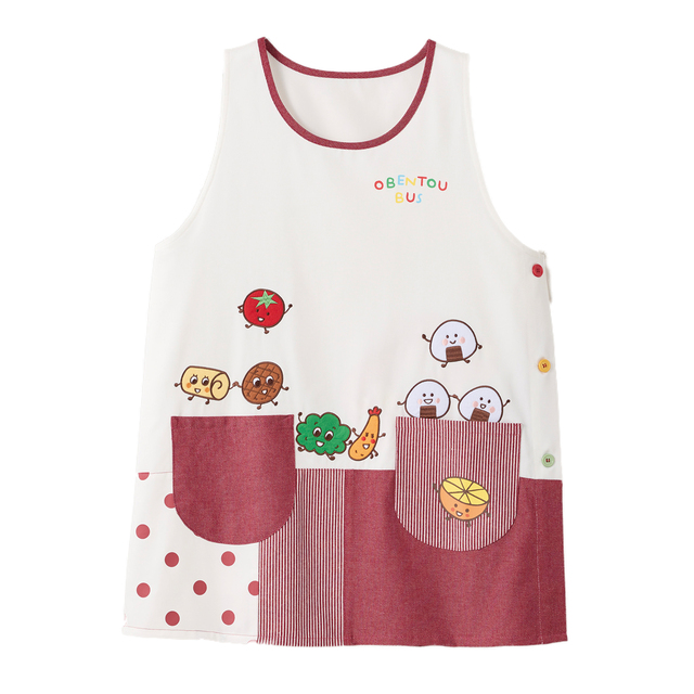 4L～5L）おべんとうバス エプロン みんないるよ | 絵本ナビ | グッズ・通販