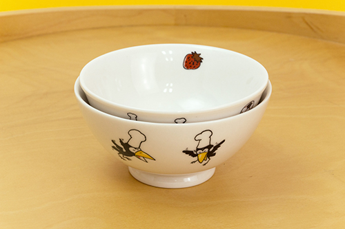 からすのパンやさん 茶碗M | 絵本ナビ | グッズ・通販