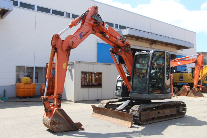 中古油圧ショベル 日立建機 ZX75UR-3 クレーン仕様 エルピダあおば