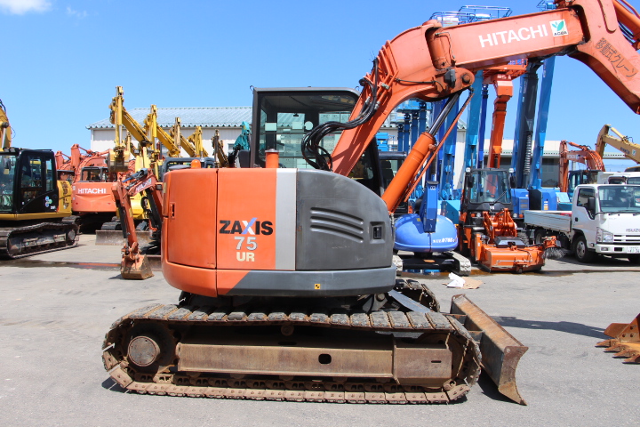 中古油圧ショベル 日立建機 ZX75UR-3 クレーン仕様 エルピダあおば