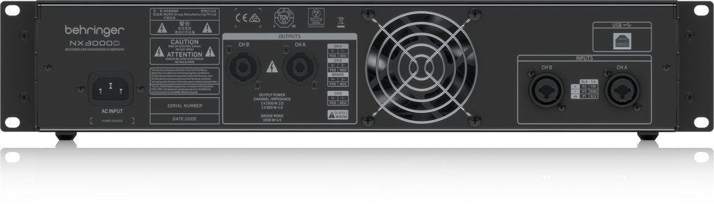 NX3000D - 製品一覧 - ベリンガー公式ホームページ