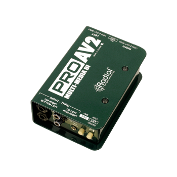 Radial Engineering（ラジアル・ラディアル） AV機器接続 ステレオ出力