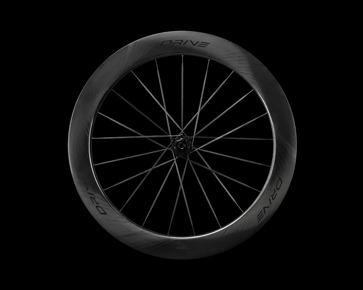 Drive 65D II disc brake carbon spoke road wheelset