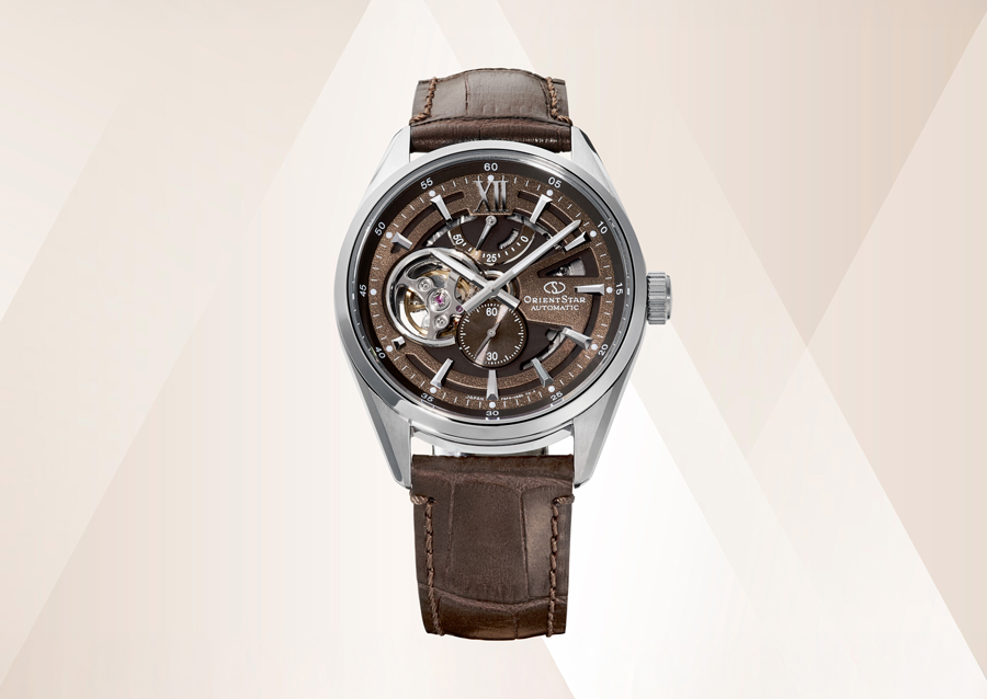 Orient Star」から文字板のオープンワークを拡大した新デザインの