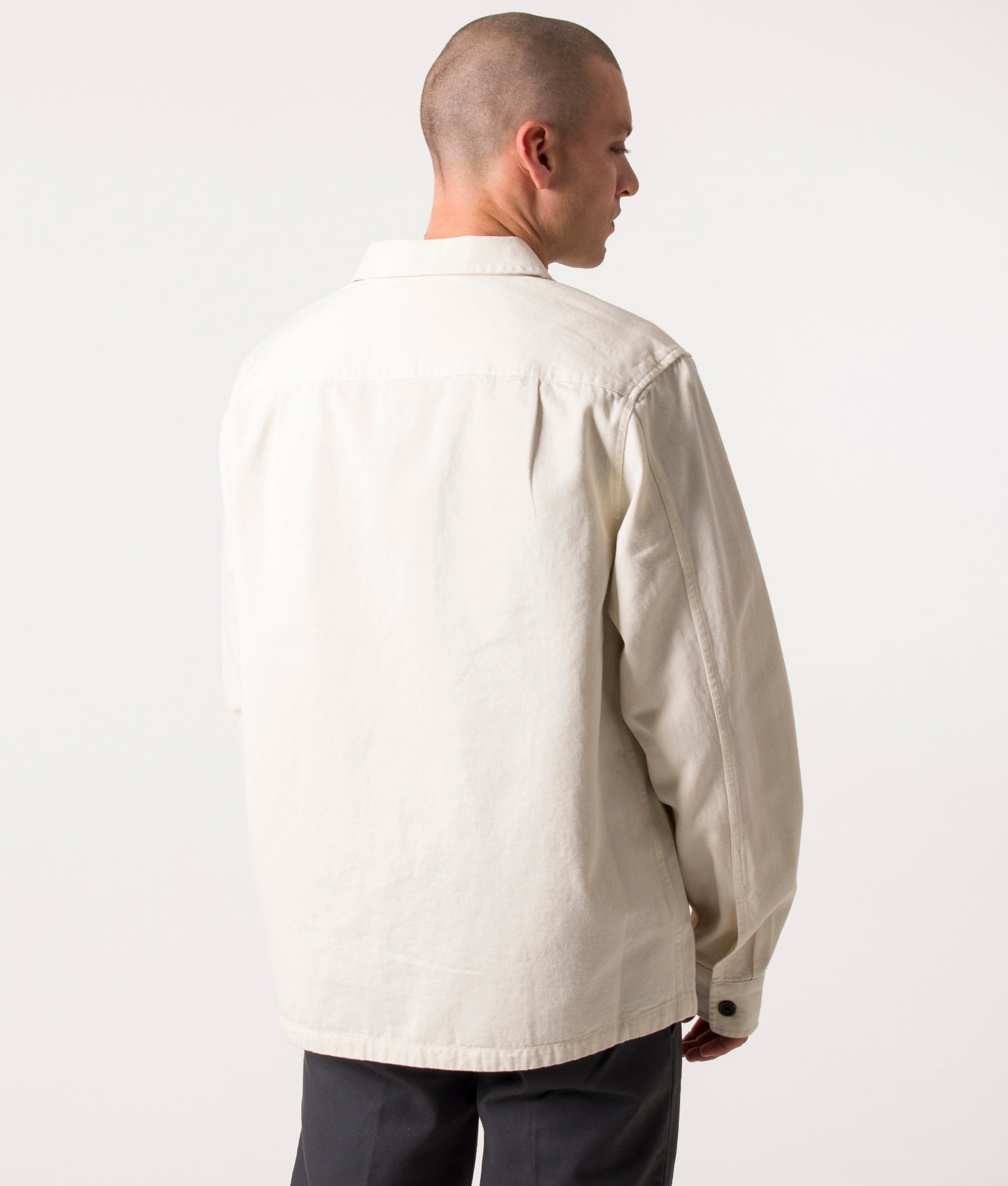 Twill Overshirt Ecru | Fred Perry | EQVVS