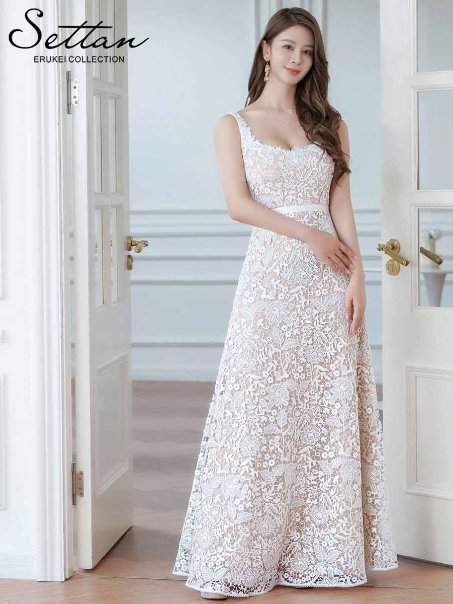 エルケイ(ERUKEI)ホワイト ドレス・ワンピース通販 |銀座にあるドレス