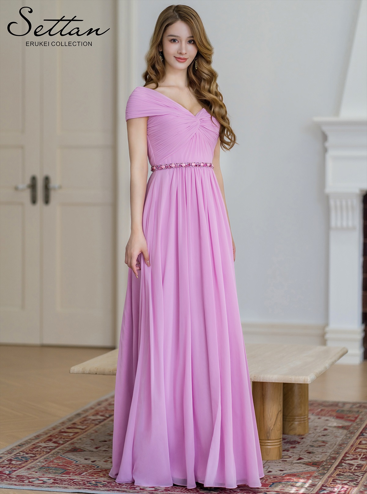 エルケイ(ERUKEI)パープル ドレス・ワンピース通販 | 銀座にあるドレス