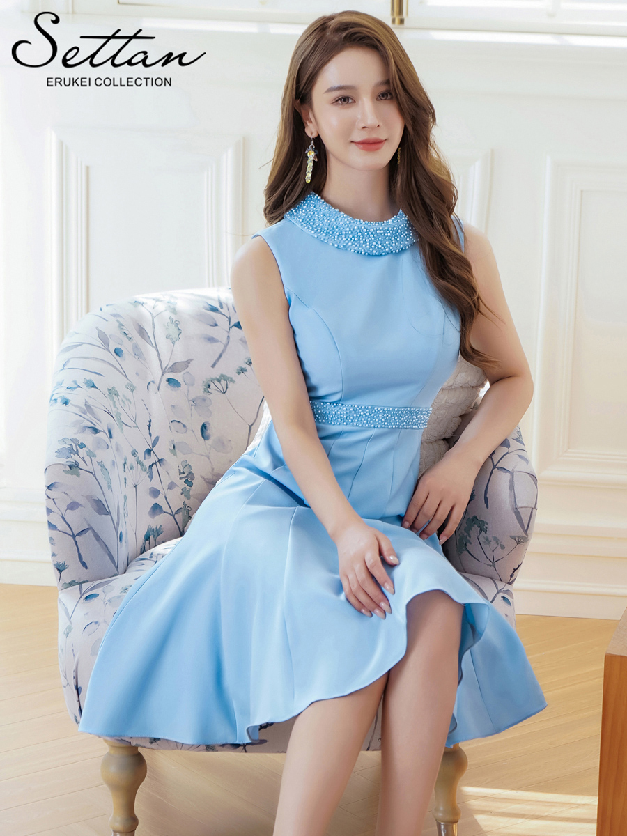 エルケイ(ERUKEI)ブルー ドレス・ワンピース通販 | 銀座にあるドレス