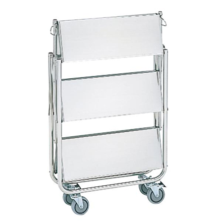 ステンレス折り畳みワゴン｜エレクター株式会社