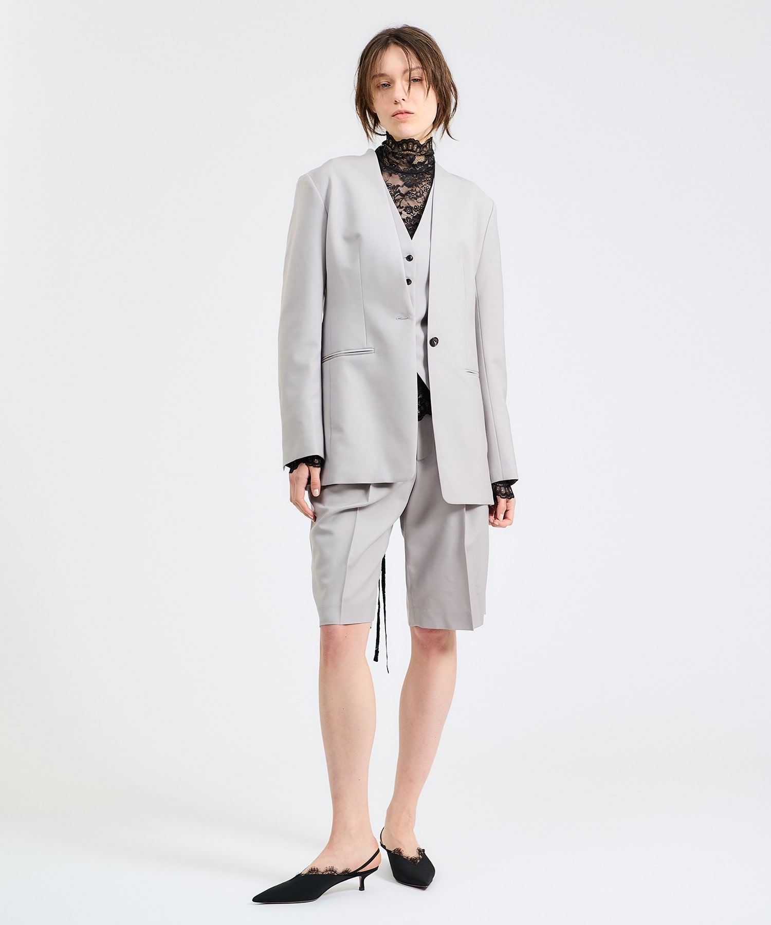 ESTNATION / ノーカラージャケット｜ESTNATION ONLINE STORE