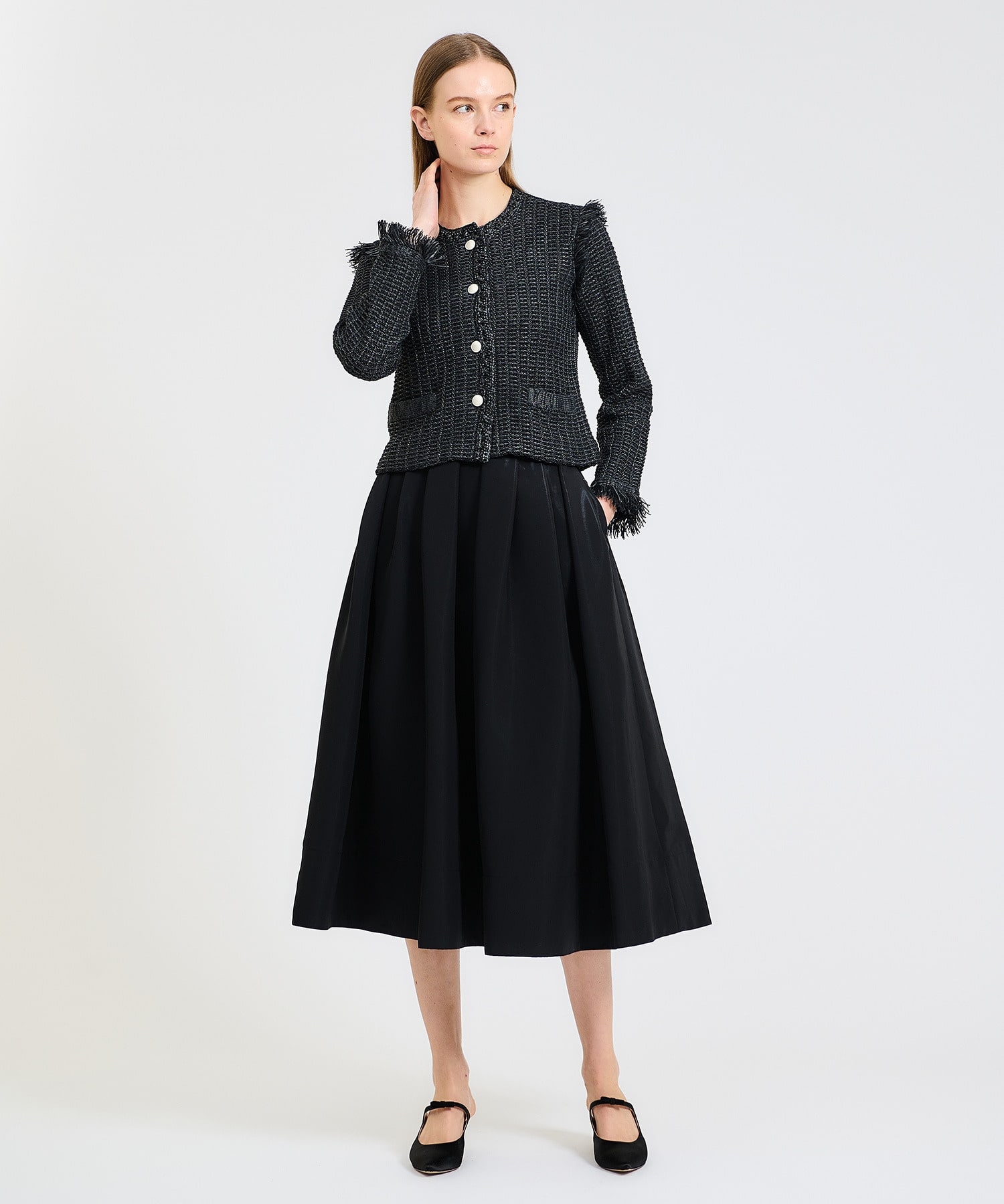 ESTNATION / ラフィアタッチニットジャケット｜ESTNATION ONLINE STORE