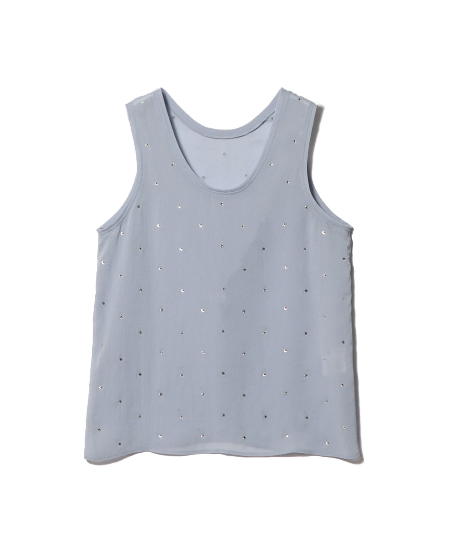 ESTNATION / ジョーゼットラインストーンタンクトップ｜ESTNATION