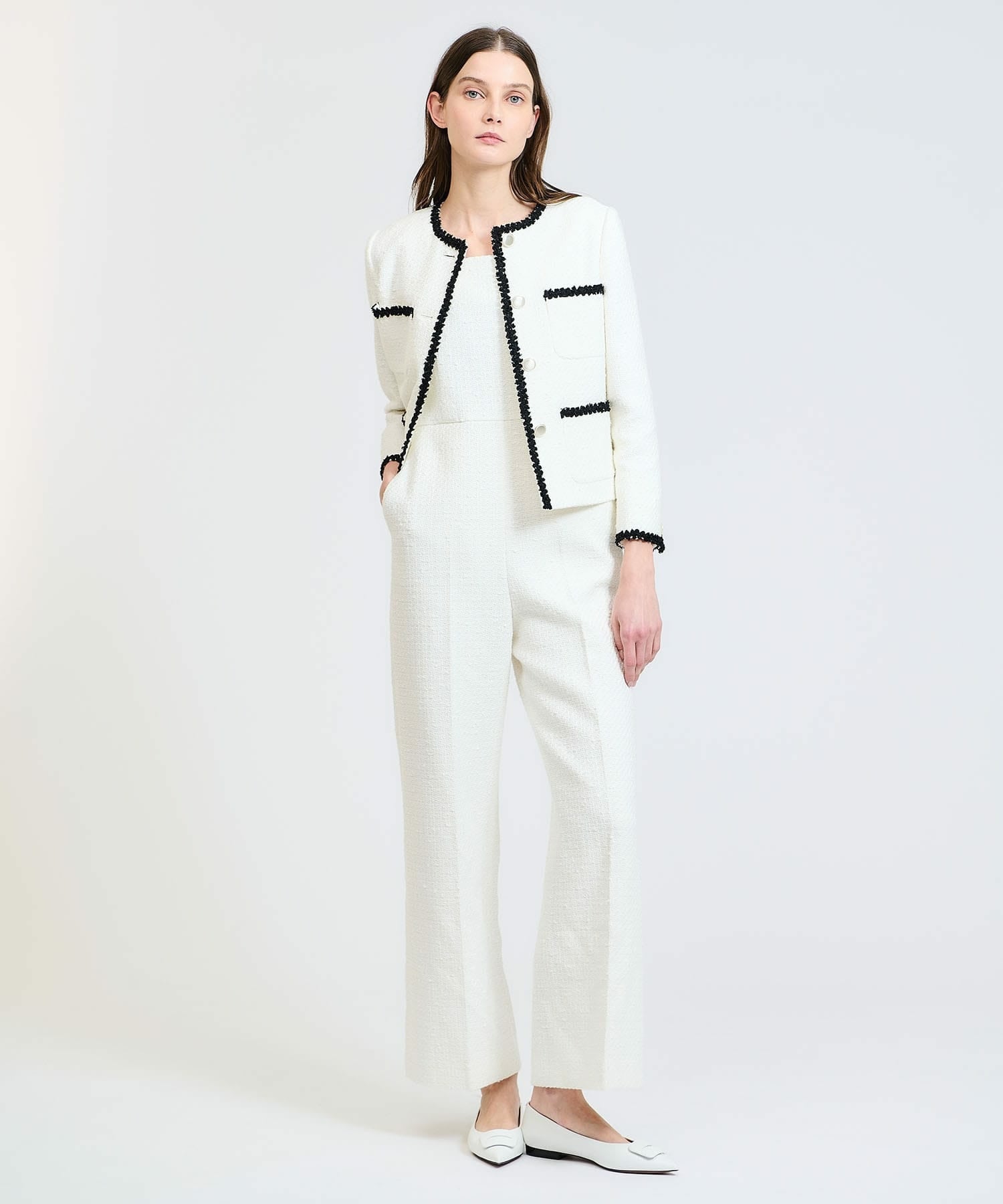 ESTNATION / ファンシーツイードオールインワン｜ESTNATION ONLINE