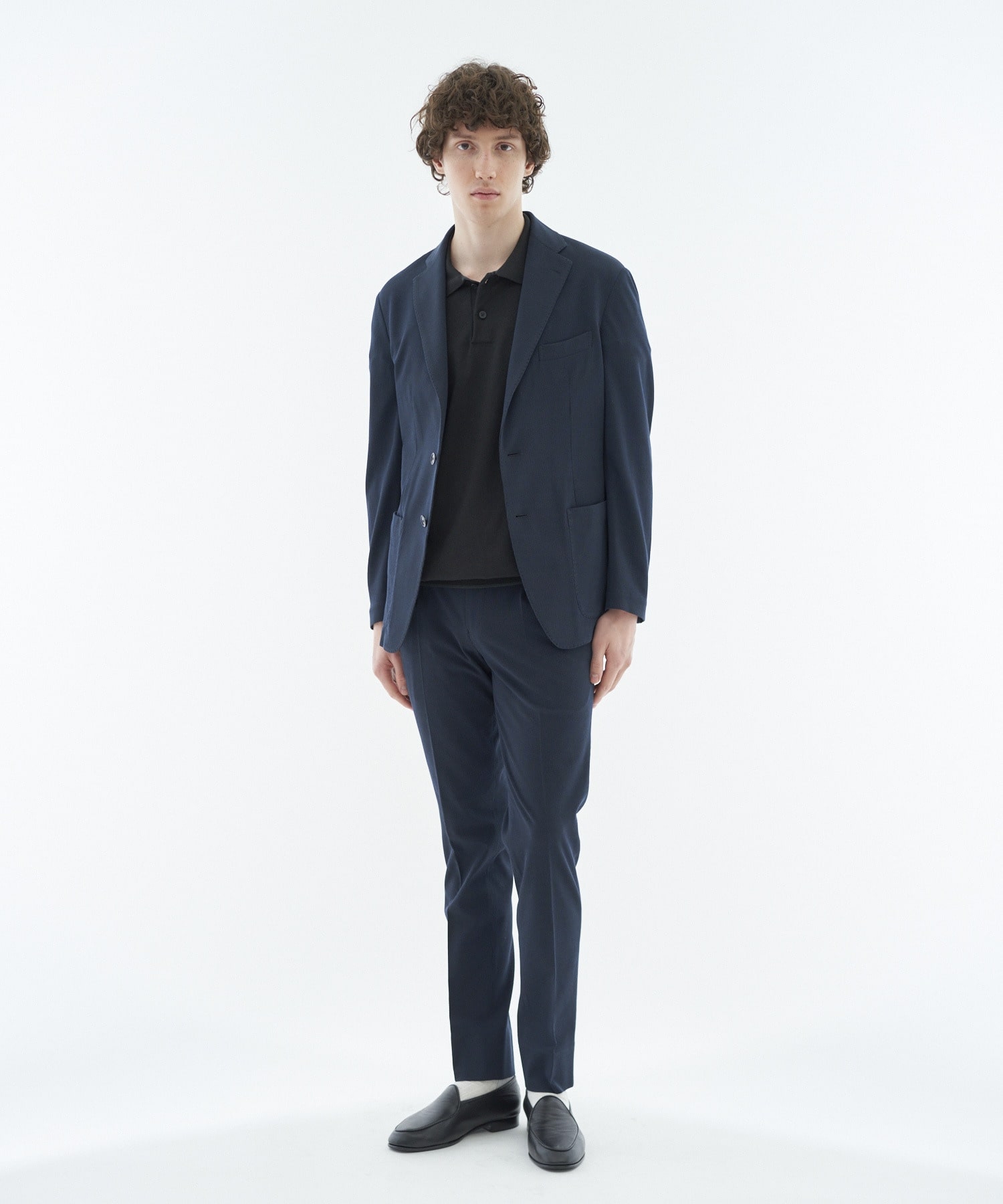 ESTNATION / ジャージーサッカーセットアップジャケット｜ESTNATION