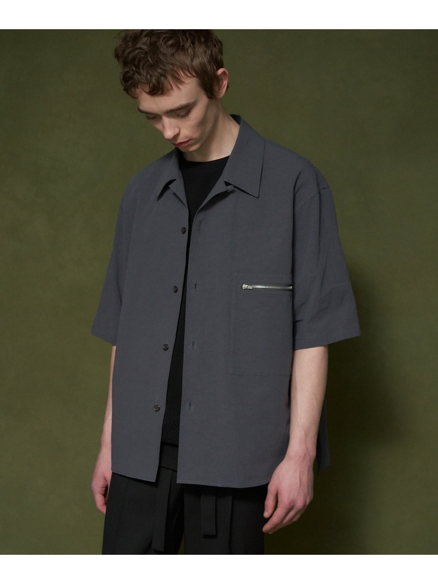 COLUMN / ジップポケットオープンカラーシャツ｜ESTNATION ONLINE