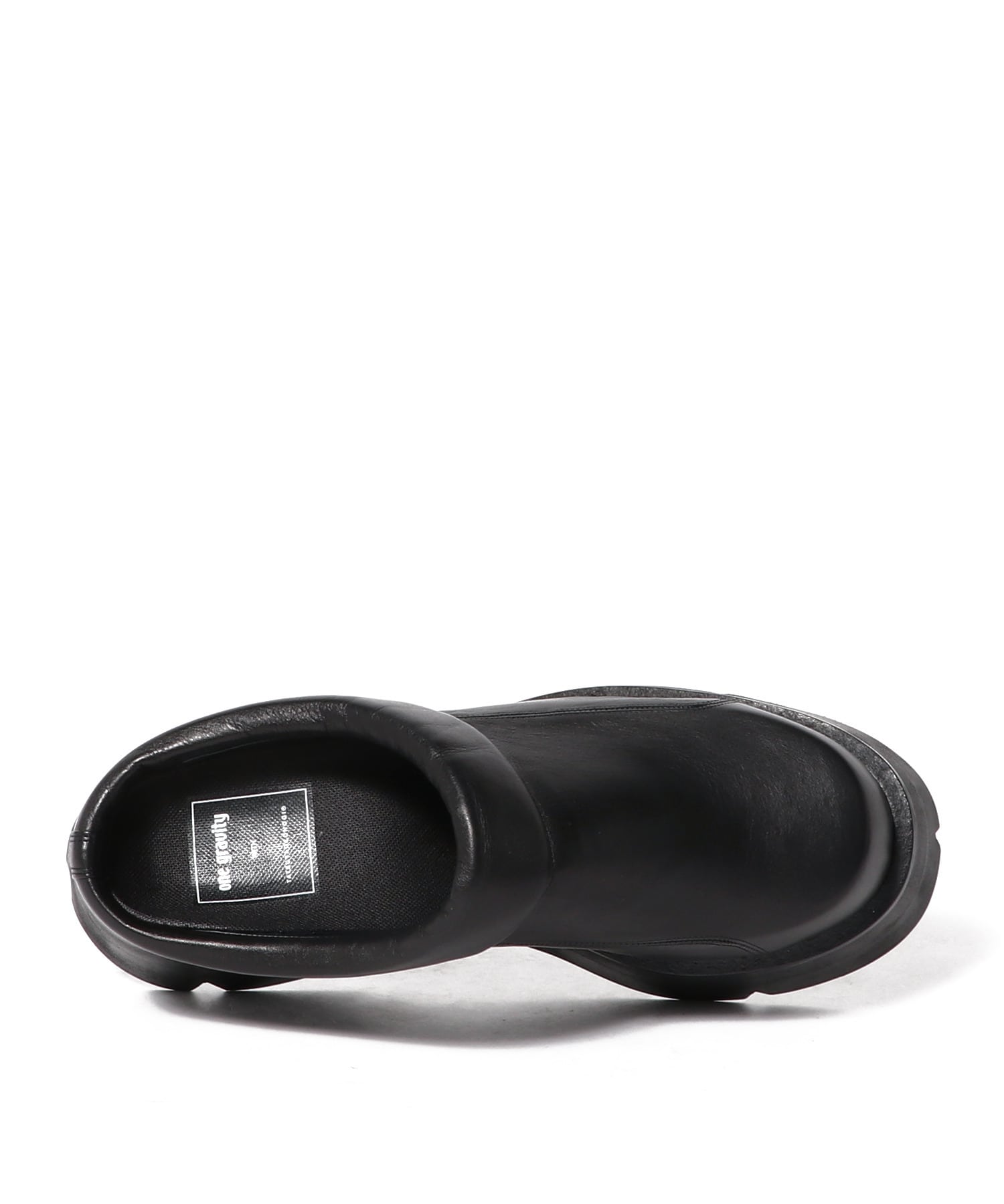 onegravity / TATSUYAOCONOGI® レザー チャンキーソールサボ