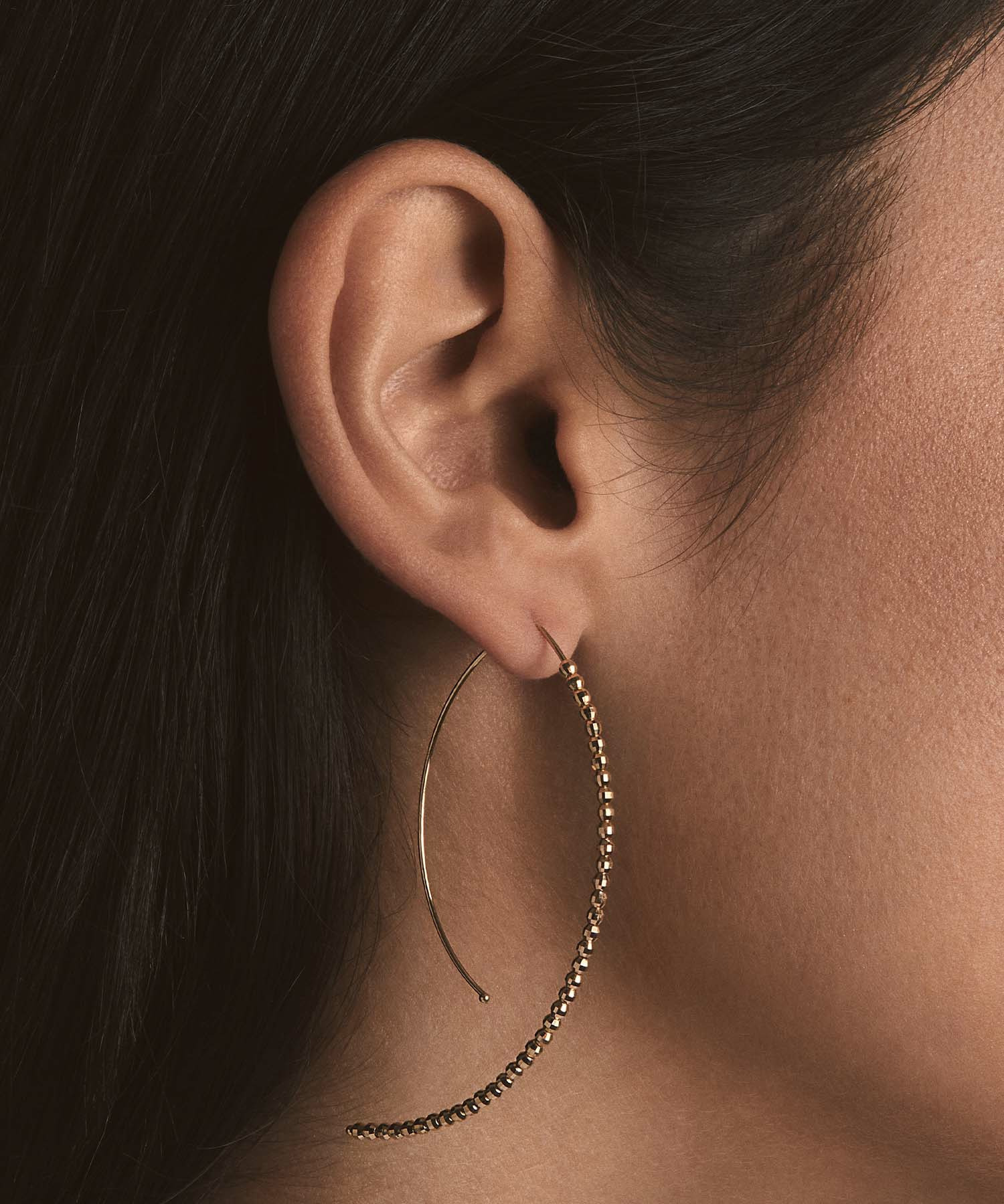 MIZUKI / 14KYGラージバナナフープピアス｜ESTNATION ONLINE STORE