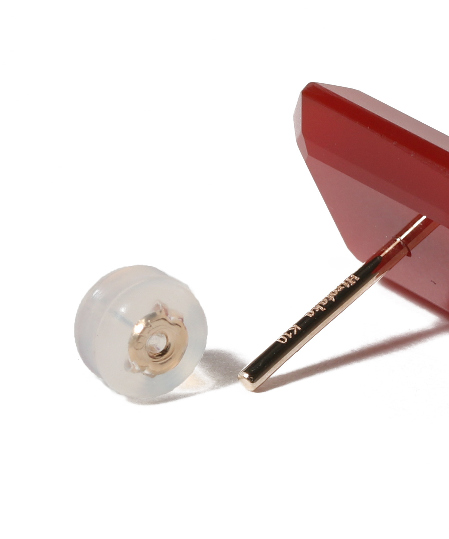 Hirotaka / BIRD OF PARADISE ネイキッド ストーン スタッド ピアス