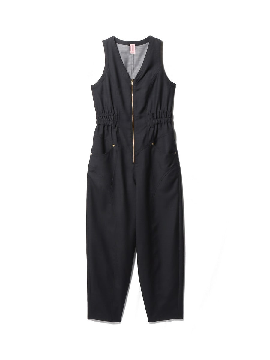希少コルピエロESTNATION別注 ジャンプスーツオールインワン黒