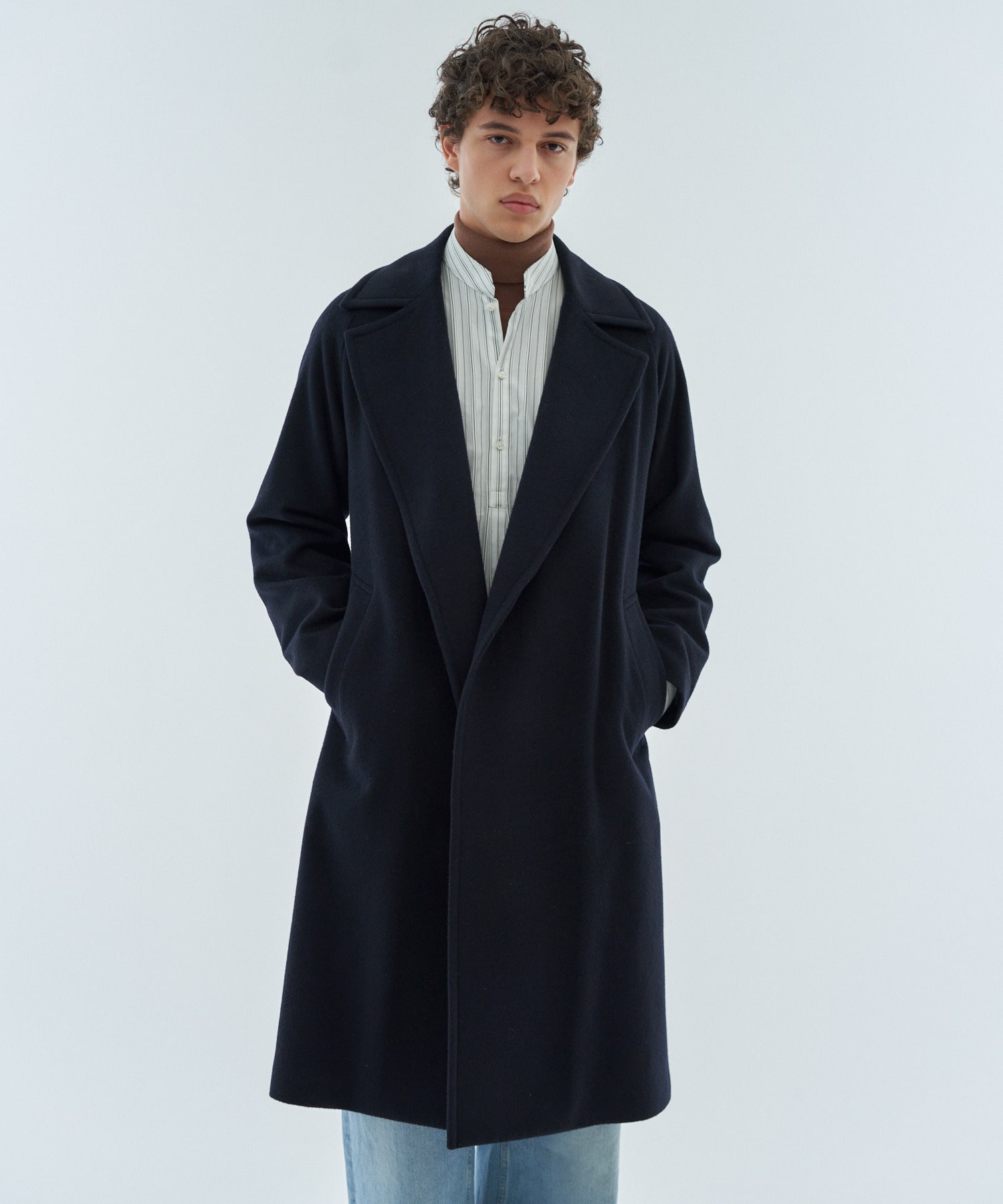 ESTNATION / ウールカシミヤ ビーバーラップコート｜ESTNATION ONLINE