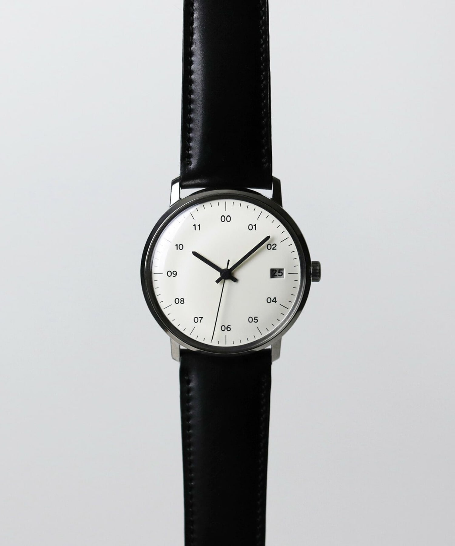 sazare / SK02 BLACK CORDOVAN LEATHER リストウォッチ｜ESTNATION