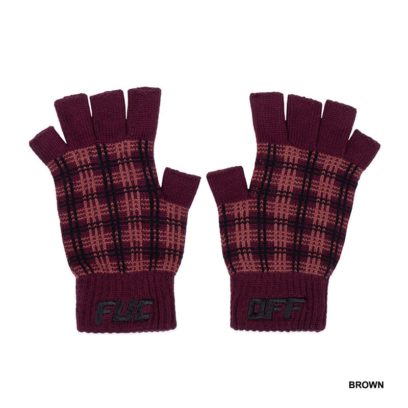 FUC(Fack Up Clothes)/ FUC FLANNEL GLOVES -2COLOR- | E.S.P. ONLINE