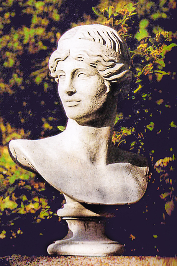 Italgarden 胸像 青年アポロン｜石像：人物像・ヴィーナス像｜商品案内