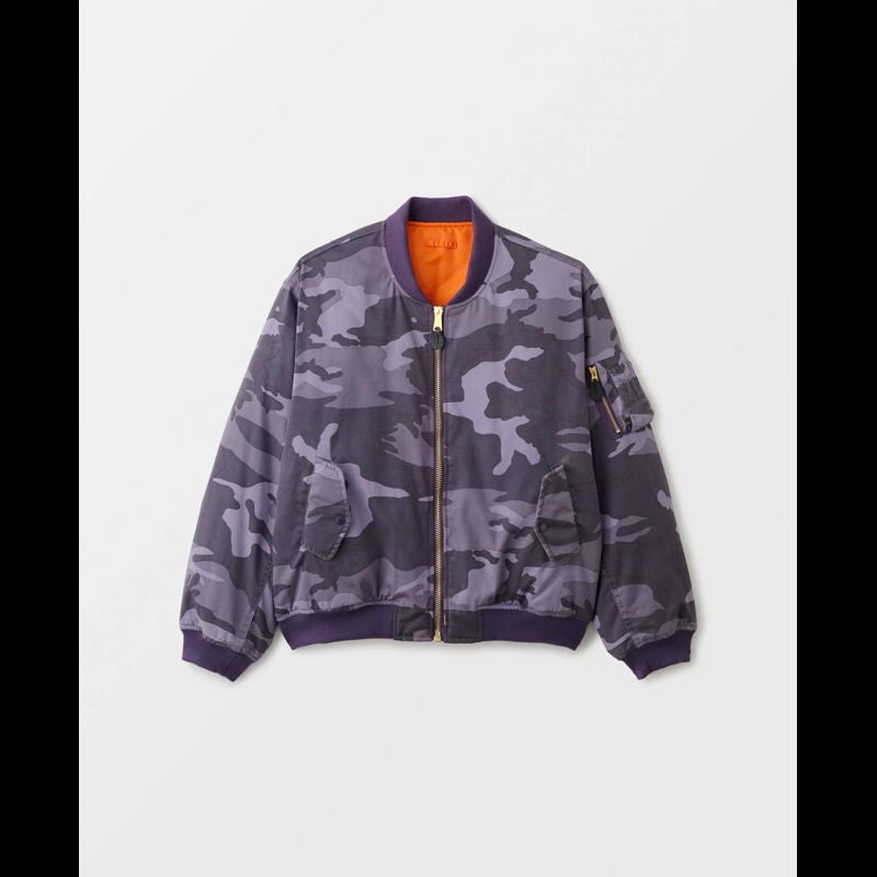 F.M.C.D. x EVANGELION】DOUBLE FACE PADDED BOMBER JACKET VINTAGE