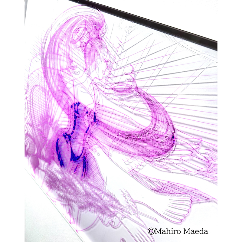 雑 前田真宏 雑画集』発売記念アート展】特別受注商品D（強く前進する