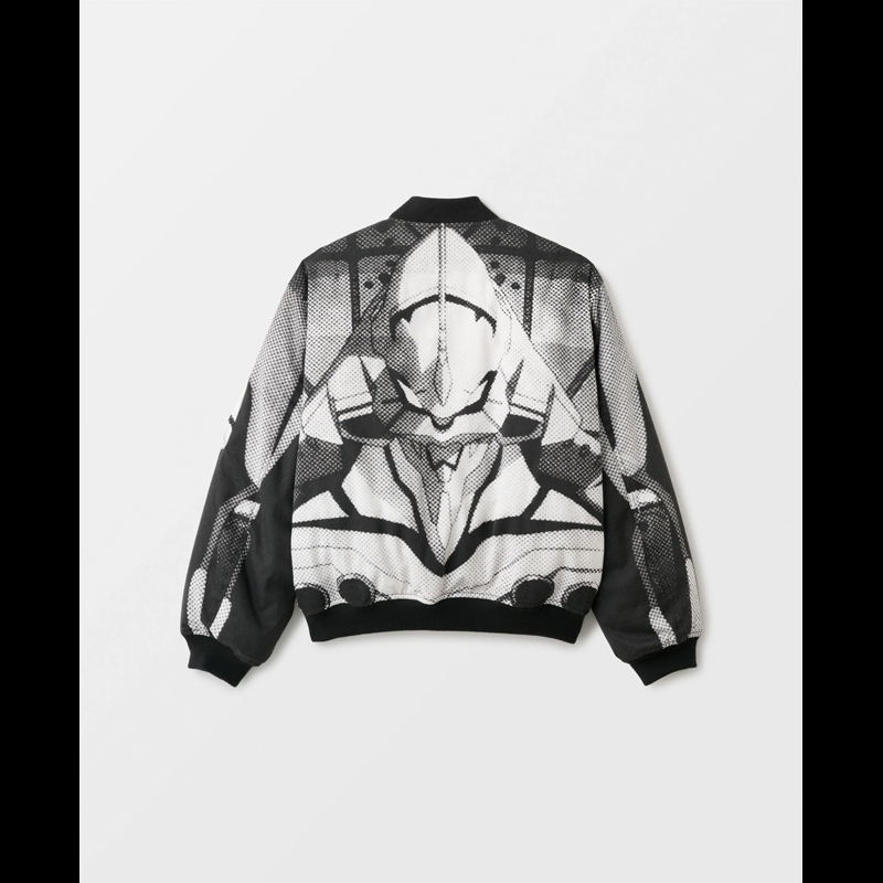 F.M.C.D. x EVANGELION】DOUBLE FACE PADDED BOMBER JACKET VINTAGE