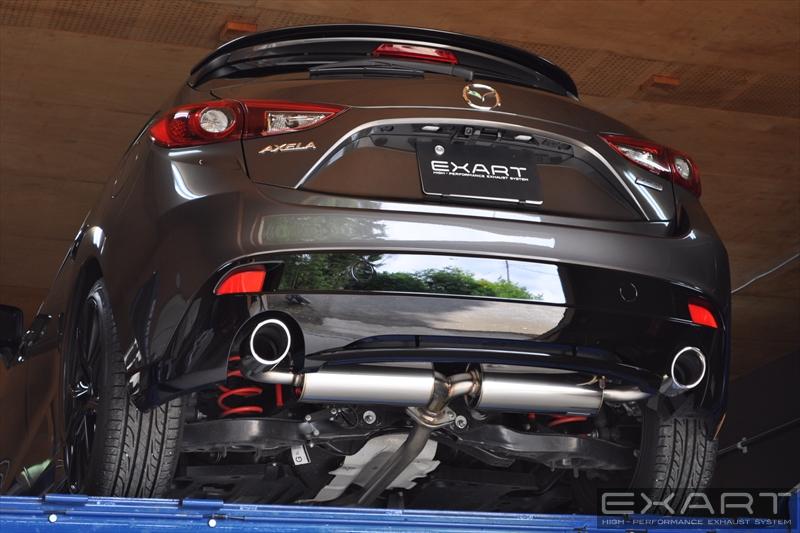 BMアクセラスポーツ用マフラー・取付工賃無料キャンペーン♪ | EXART