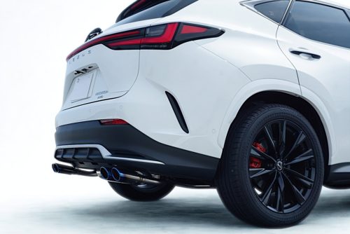 LEXUS NX350h用EXART ONEマフラー「シルキーサウンド」発売開始です