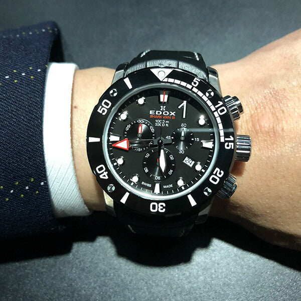 クロノオフショア1 シャークマン3 クロノグラフ ウルトラマリン シー