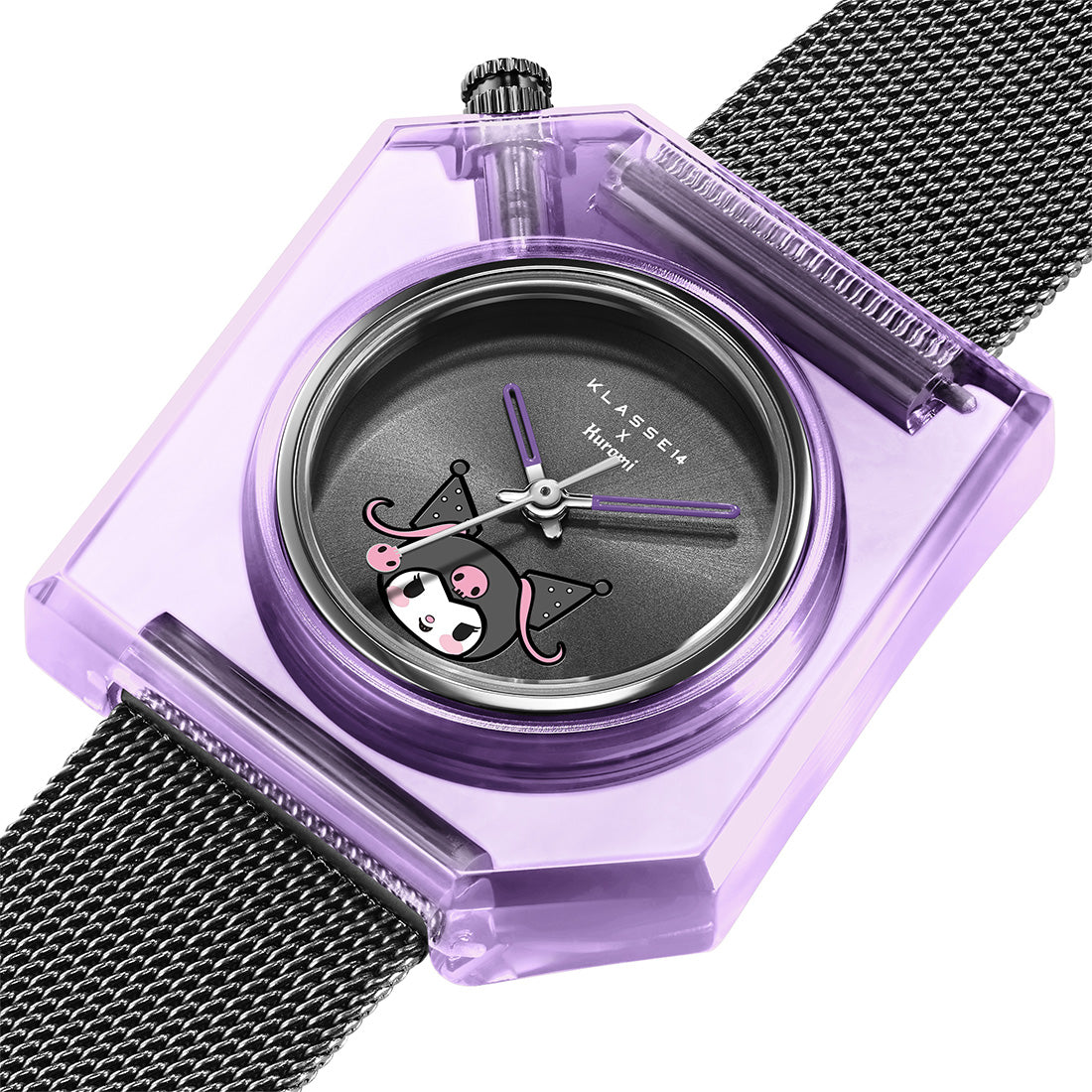 KLASSE14 x SANRIO KUROMI K14 PURPLE MESH 40mmWKF23PE001M｜クラス14