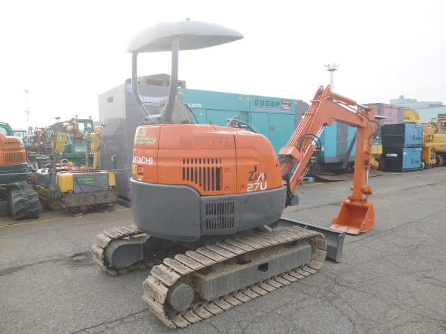 USED TRACKED EXCAVATOR HITACHI ZX27U HCM1LA00L00005292 (F.UCHIYAMA