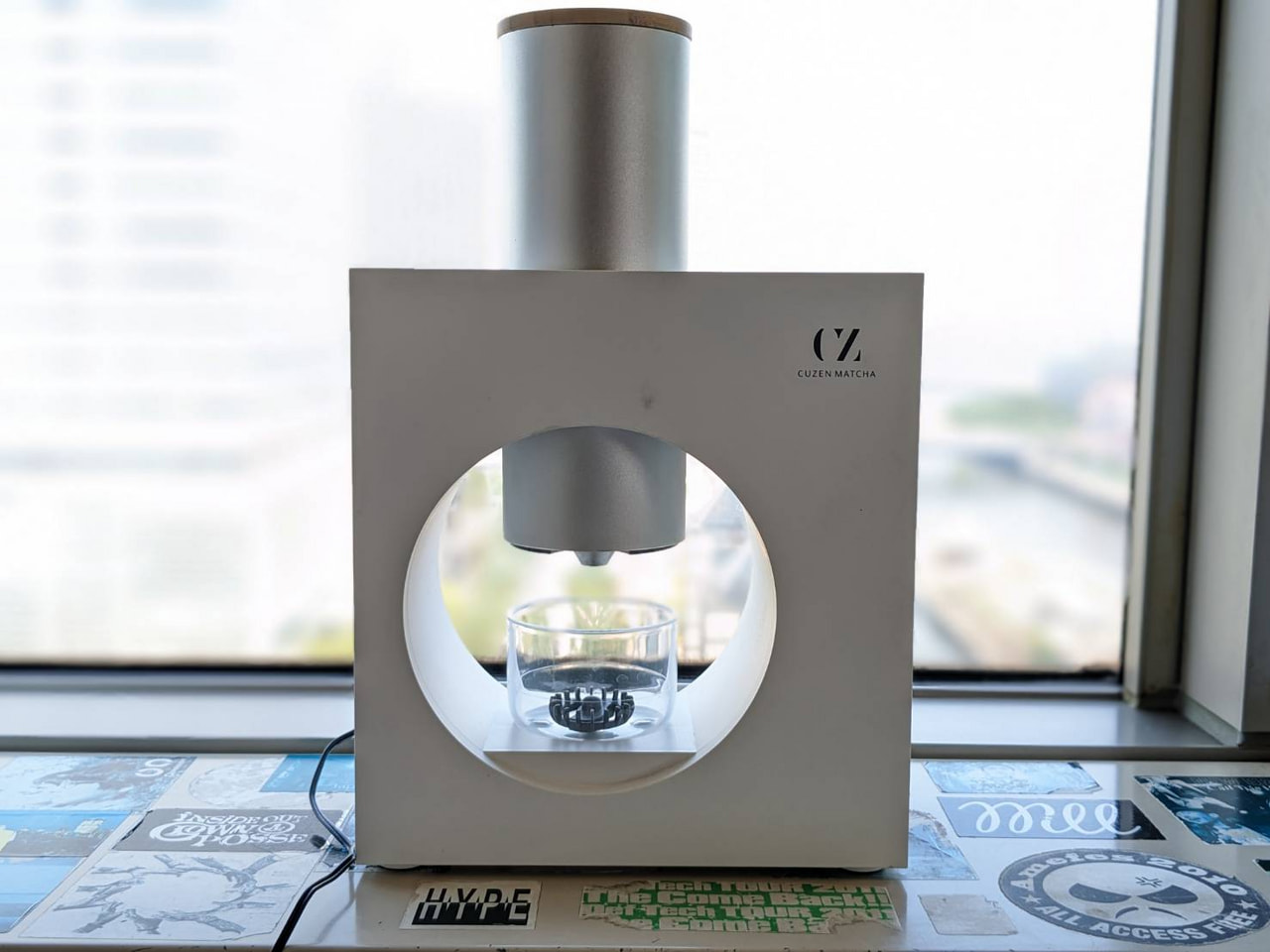 リーフから挽いてくれる抹茶マシン♪CUZEN MATCHA / 空禅抹茶のご紹介