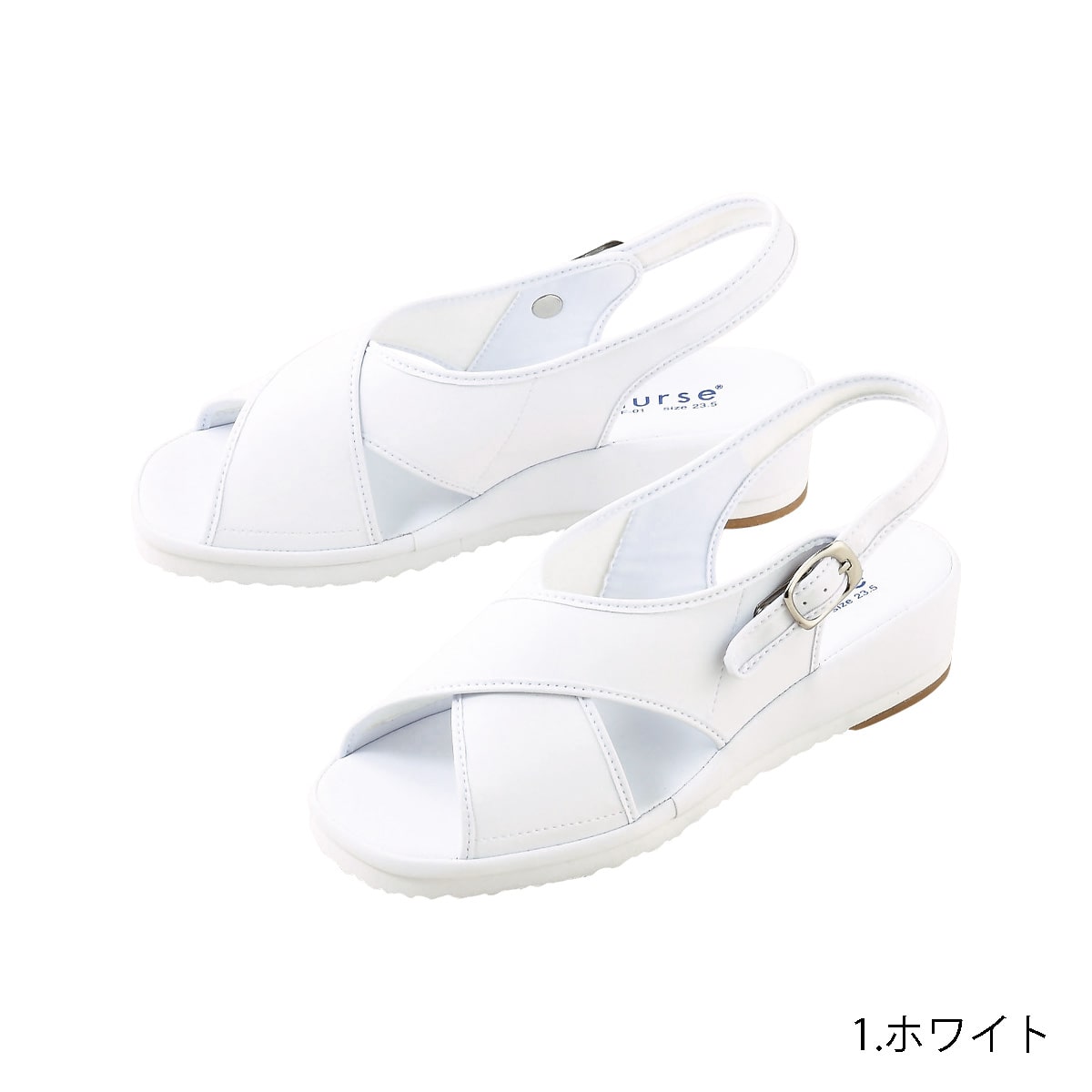 750 クロスサンダル｜医療用白衣・介護ユニフォーム・事務服のフォーク