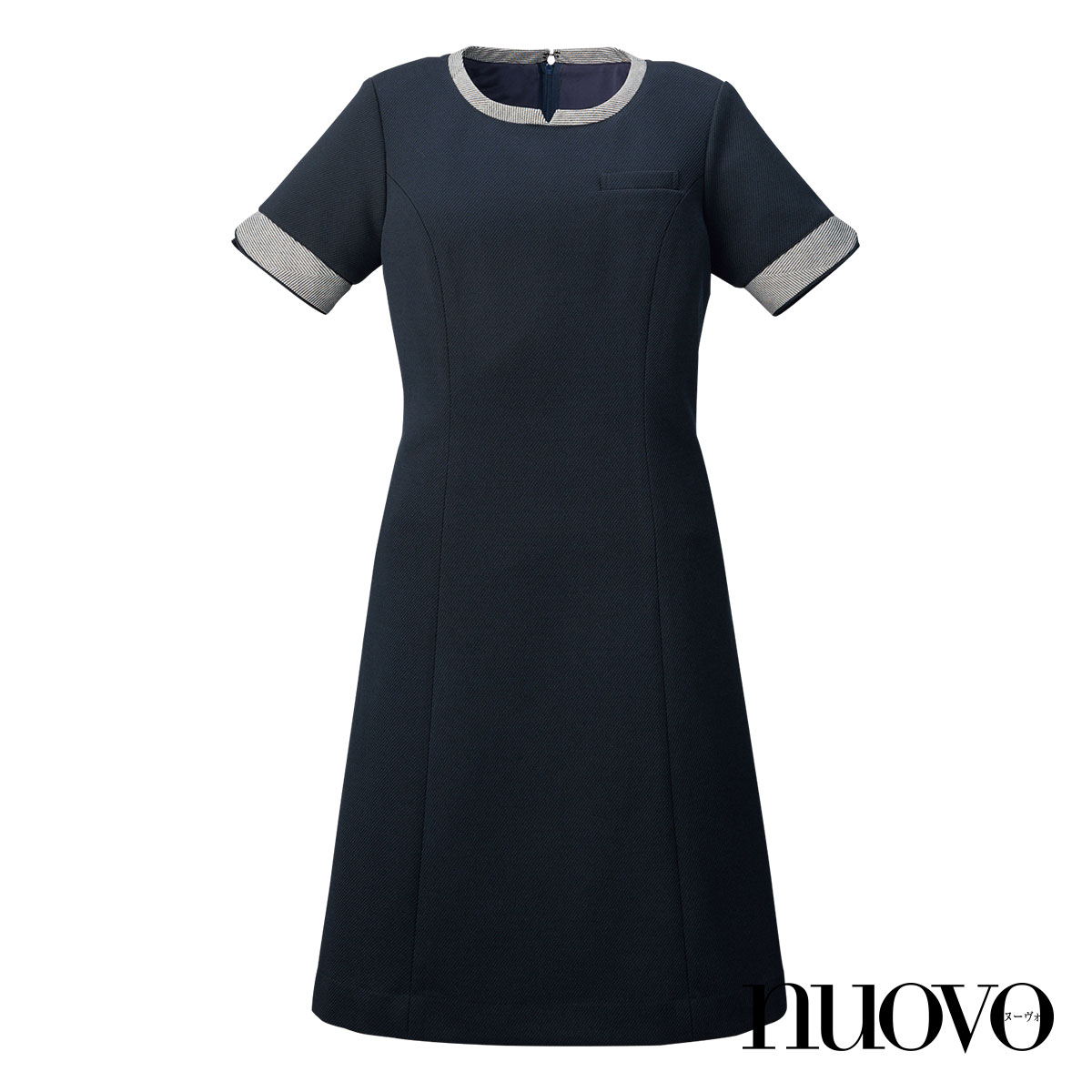 FO25059 ワンピース｜医療用白衣・介護ユニフォーム・事務服のフォーク