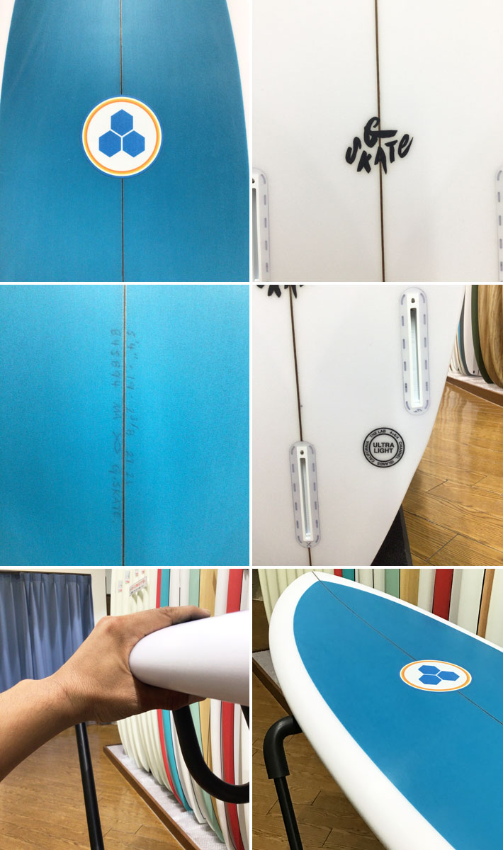 CHANNEL ISLANDS チャンネルアイランド G SKATE ジースケート 5'4 BLUE